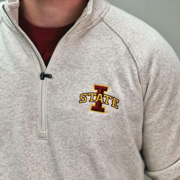 Champion® I-State Pebblestone Fleece 1/4-Zip Sweatshirt
